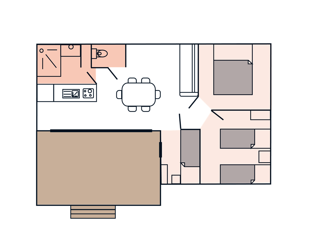 Chalet camping europa annecy
